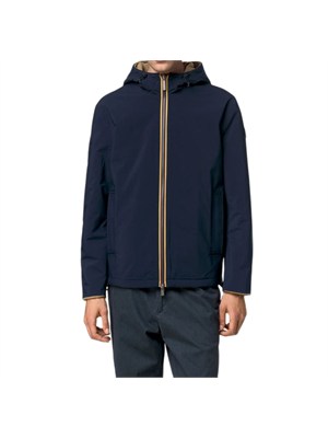 Giubbino reversibile Claudel K-Way uomo beige/blu in UOMO
