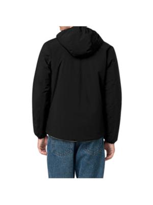 Giubbino reversibile Jack K-Way waterproof nero/beige in UOMO