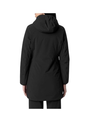 Giubbino reversibile Denise K-Way donna in nylon nero in DONNA