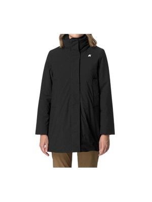 Giubbino Marla K-Way donna in tessuto nero in DONNA