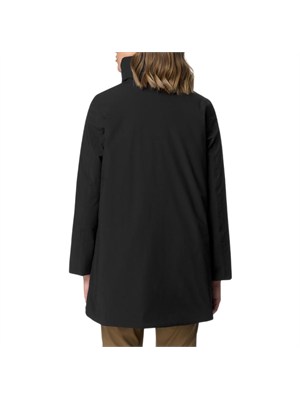 Giubbino Marla K-Way donna in tessuto nero in DONNA