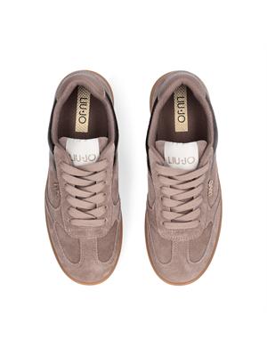 Sneakers Connor Liu Jo donna in suede tortora in DONNA