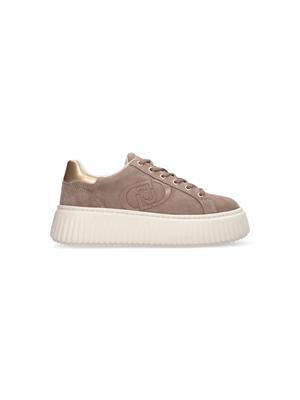 Sneakers Elodie Liu Jo donna in suede tortora in DONNA