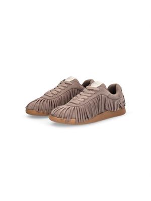 Sneakers tortora Connor Liu Jo donna con frange in DONNA