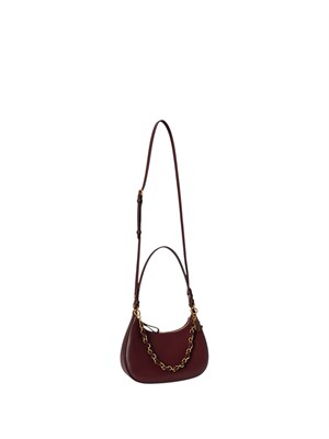 Borsa Marcy Lauren Ralph Lauren in pelle bordeaux in DONNA