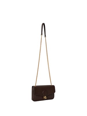 Borsa Bradley Lauren Ralph Lauren in pelle marrone in DONNA