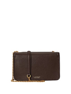 Borsa Bradley Lauren Ralph Lauren in pelle marrone in DONNA
