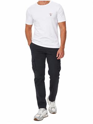 T-shirt bianca Aeronautica Militare in cotone in UOMO