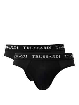 Slip 2pack Trussardi uomo in cotone nero in UOMO