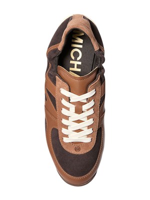 Sneaker Colt Michael Michael Kors donna in pelle marrone in DONNA
