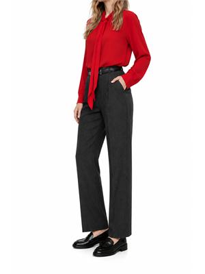 KOCCA Pantaloni grigi Eugen Kokka in misto viscosa in DONNA