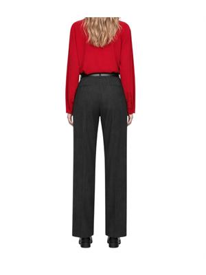 KOCCA Pantaloni grigi Eugen Kokka in misto viscosa in DONNA