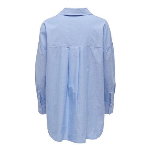 ONLY 15284050 Blu Onlcaria Shirt Blu Donna in Abbigliamento