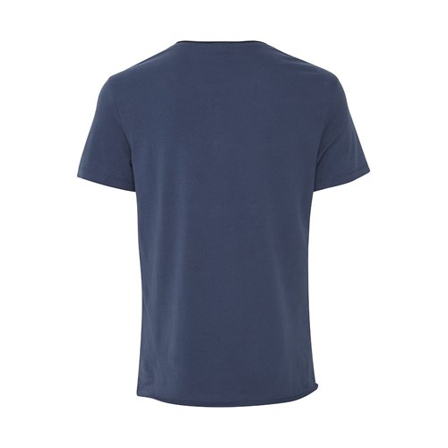 BLEND 20709766 70155 Tshirt Blu Uomo in Abbigliamento
