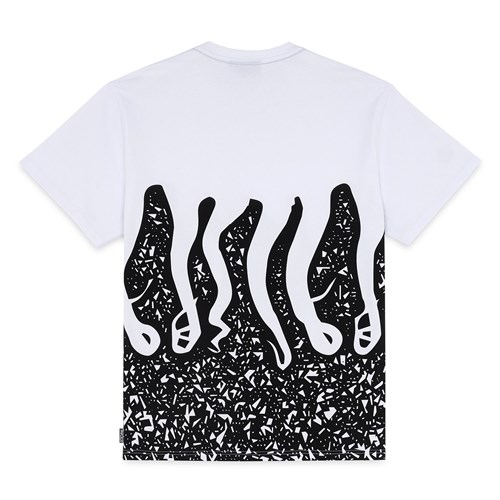 IUTER-OCTOPUS 22WOTS25 Tee Wht Stamp in Abbigliamento