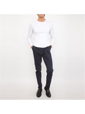 PANTALONE CASUAL PT TORINO BLU in UOMO