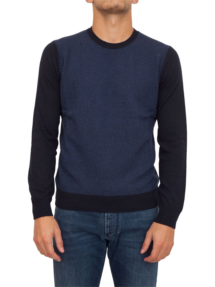 MAGLIA CORNELIANI BLU