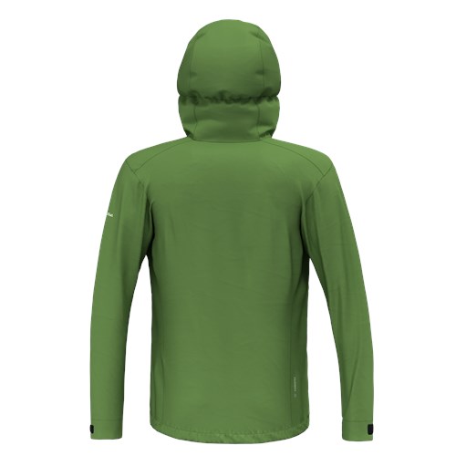 SALEWA 28615 5710 Giacca Impermeabile Verde Uomo in Abbigliamento