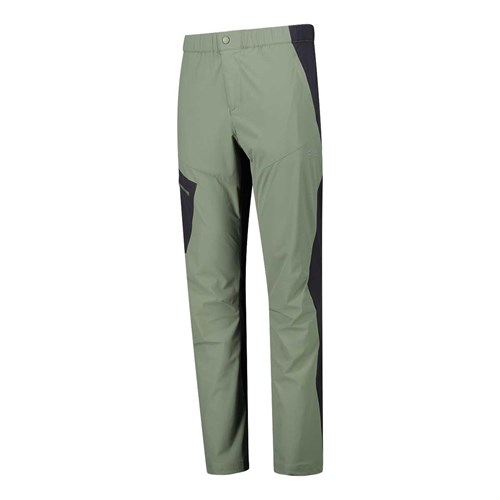 CMP 33T6627 E452 Pantalone Verde Uomo in Abbigliamento