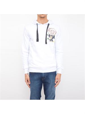 FELPA PHILIPP PLEIN BIANCO in UOMO