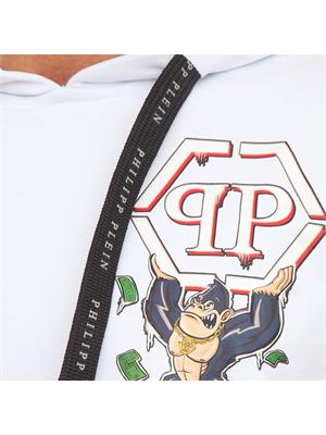FELPA PHILIPP PLEIN BIANCO in UOMO