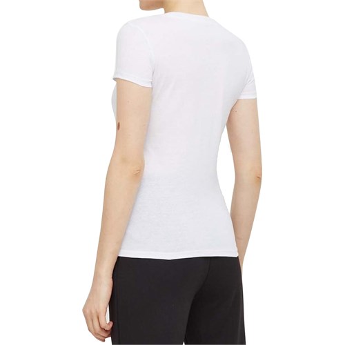 ARMANI EXCHANGE 3DYT49 Yjg3Z 1000 T-Shirt Bianco Donna in Abbigliamento