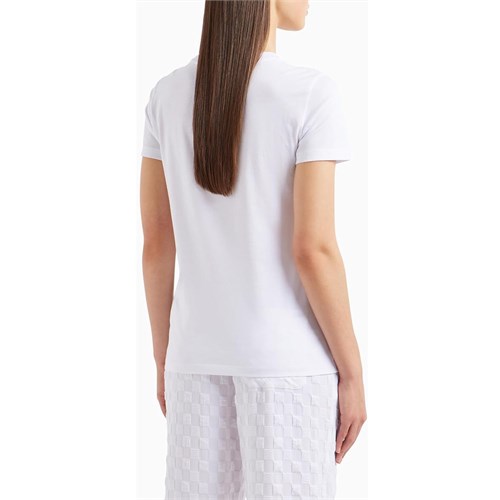 ARMANI EXCHANGE 3DYT59 Yj3RZ 1000 Bianco Donna in Abbigliamento