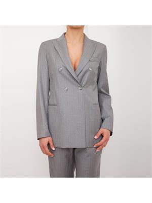 GIACCA MONOPETTO FABIANA FILIPPI GRIGIO in DONNA