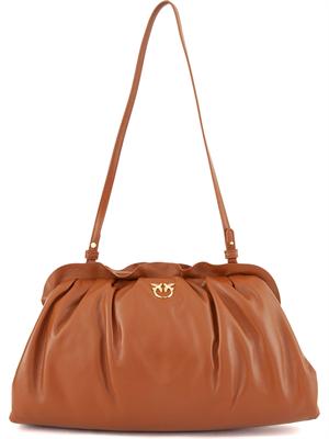 BORSA A SPALLA PINKO CUOIO in DONNA