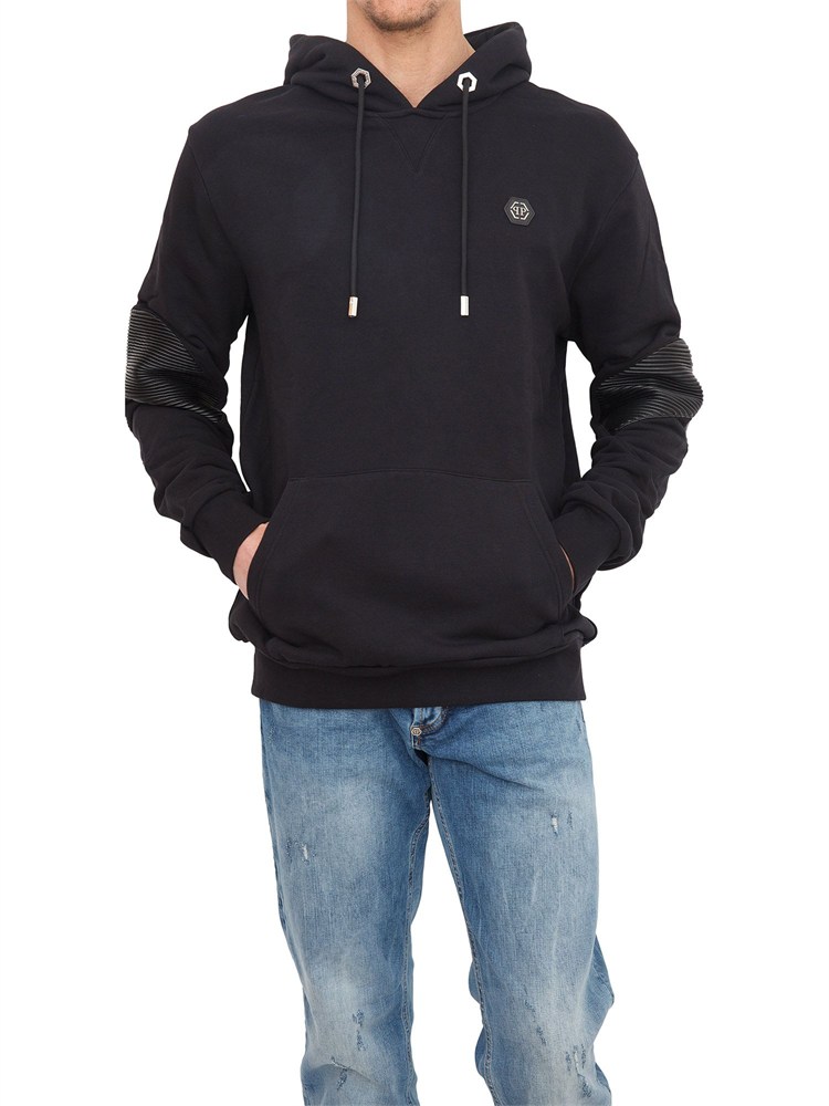 FELPA PHILIPP PLEIN NERO
