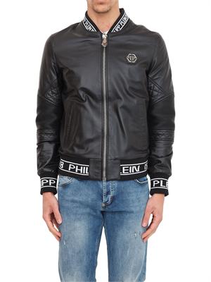 GIUBBINO PHILIPP PLEIN NERO in UOMO
