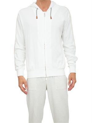 FELPA ELEVENTY BIANCO in UOMO