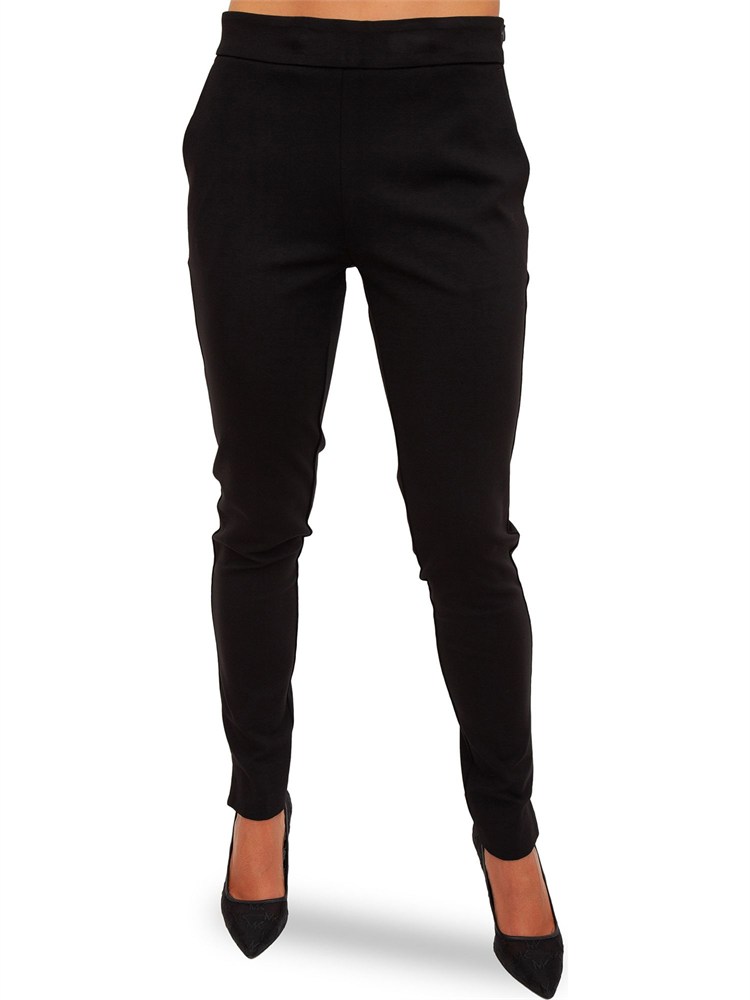 PANTALONE CASUAL TWIN-SET NERO