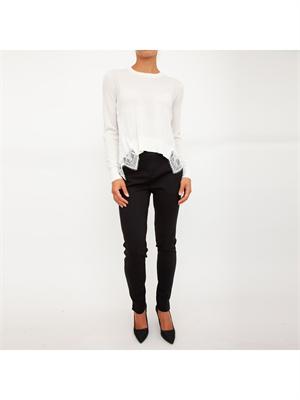 PANTALONE CASUAL TWIN-SET NERO in DONNA