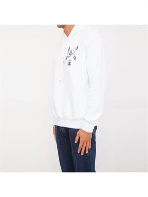 FELPA PHILIPP PLEIN BIANCO in UOMO
