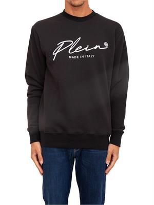 FELPA PHILIPP PLEIN NERO in UOMO
