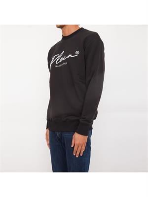 FELPA PHILIPP PLEIN NERO in UOMO