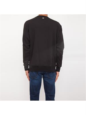 FELPA PHILIPP PLEIN NERO in UOMO