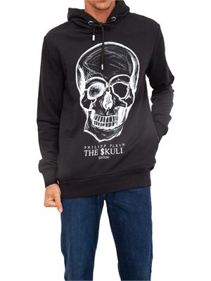 FELPA PHILIPP PLEIN NERO in UOMO