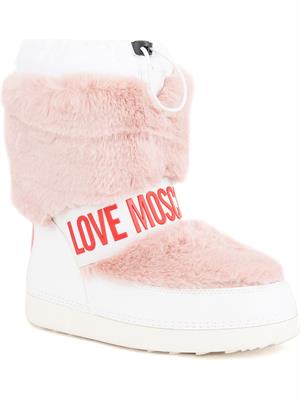 STIVALI LOVE MOSCHINO BIANCO in DONNA