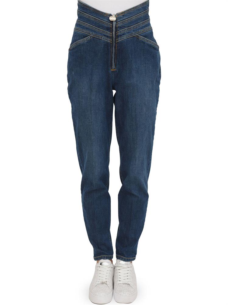 JEANS ELISABETTA FRANCHI BLU DENIM