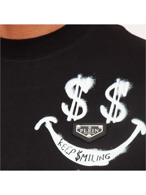 T-SHIRT PHILIPP PLEIN NERO in UOMO