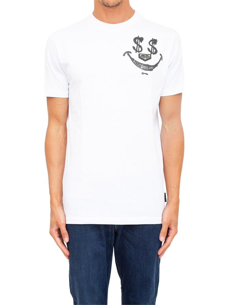 T-SHIRT PHILIPP PLEIN BIANCO