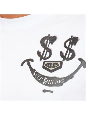 T-SHIRT PHILIPP PLEIN BIANCO in UOMO