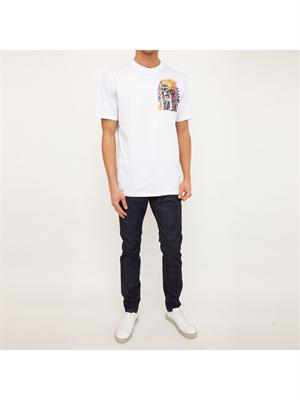 T-SHIRT PHILIPP PLEIN BIANCO in UOMO