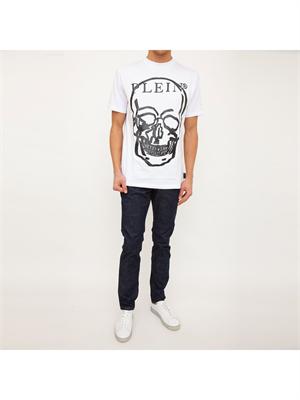 T-SHIRT PHILIPP PLEIN BIANCO in UOMO