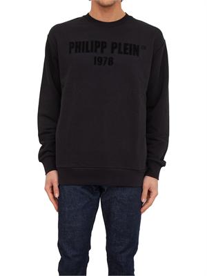 FELPA PHILIPP PLEIN NERO in UOMO