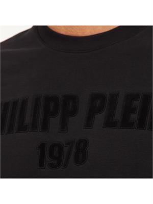 FELPA PHILIPP PLEIN NERO in UOMO