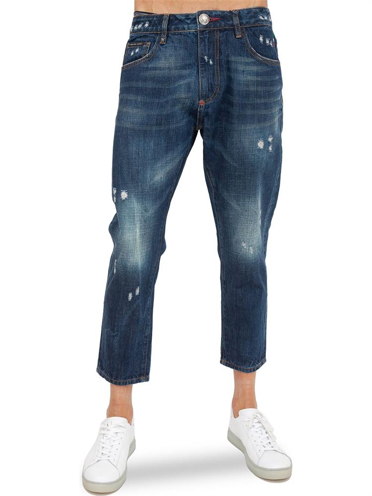 JEANS PHILIPP PLEIN BLU DENIM