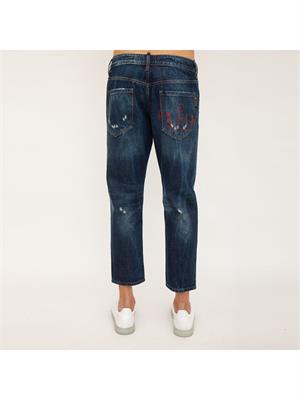 JEANS PHILIPP PLEIN BLU DENIM in UOMO